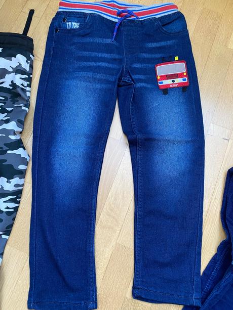 Chlapčenské rifle modré hasič 116, kiki&koko,116