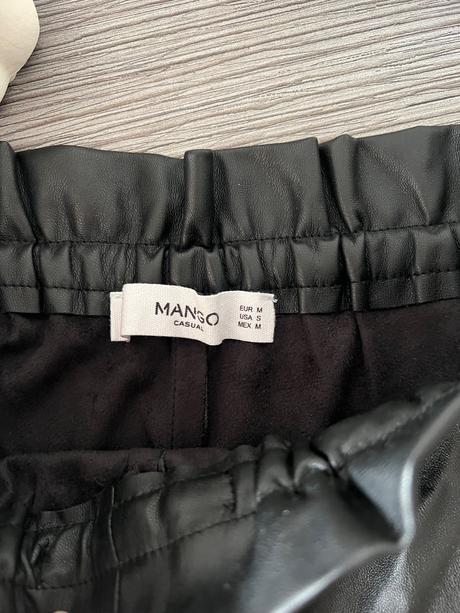 Mango kožené kratasy, mango,m