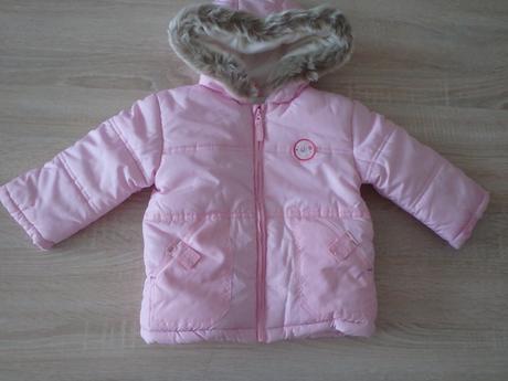 Zimná bunda pre dievčatko, ergee,86
