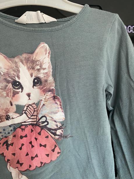 Dievčenské tričko velk.98/104, h&m,98