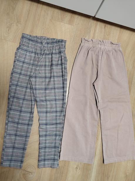 Riflove+ elegantne nohavice cena spolu, h&m,134