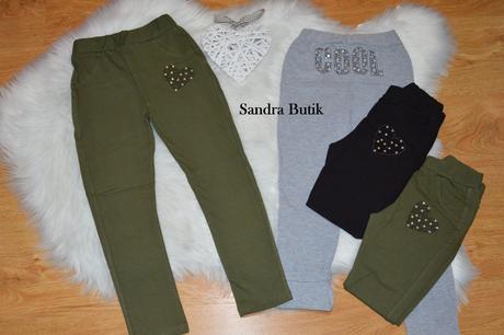 Detské zateplené bavlnené legínky, 86 - 176