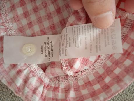 Set šatičky, kraťasy a šatka klitzeklein babywear, 92