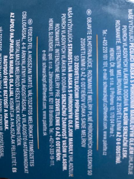 Melír- palette deluxe, 