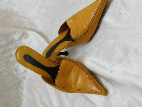 Claudina chic luxusne kožene šlapky, 36