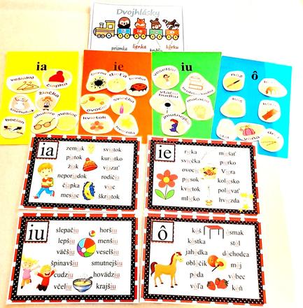 Dvojhlásky - pomôcka,