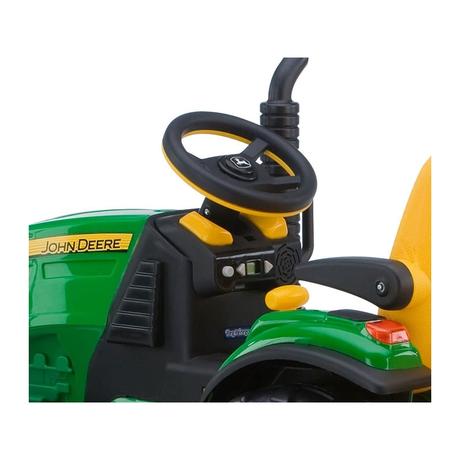 Peg perego elektrický traktor john deere power 12v, 