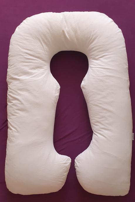 Tehotenský vankúš biely emi, 