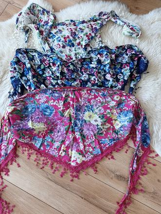 3x šatka, cena spolu, 