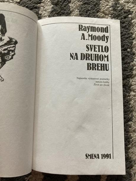 Svetlo na druhom brehu raymond a. moody (1991), 