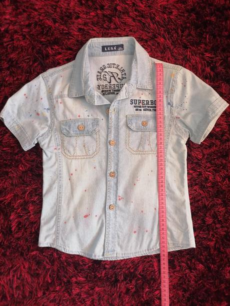 Riflová košeľa, lusa,110