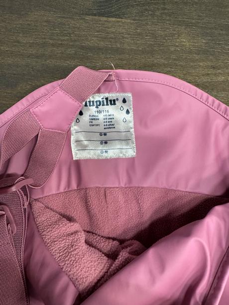 Nohavice do dažďa teple 110/116, lupilu,110