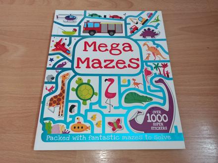 Mega mazes + 1000 stickers, 