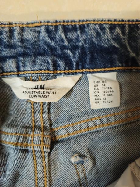 Dievčenské rifle, h&m,152