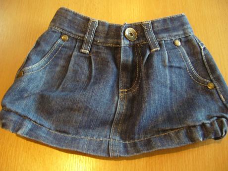 Dievčenská riflová sukňa, kenvelo,98