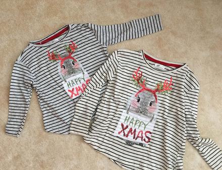Xmas vianočné tričká 104 a 116 - new, pepco,104