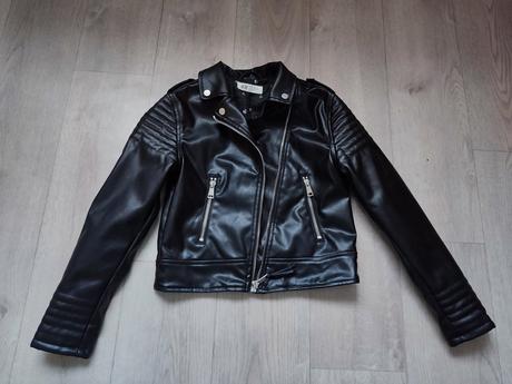 Koženková bunda, h&m,134
