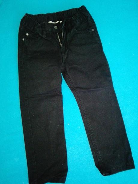 Cierne nohavice, h&m,104