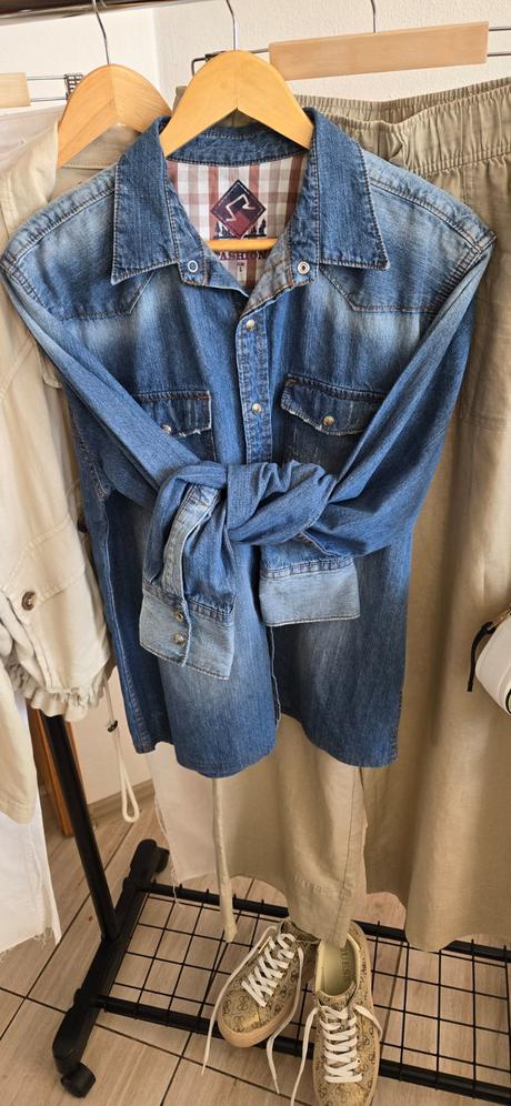 Riflová košeľa, l