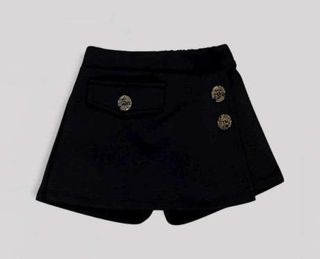Detské kraťasy ako sukňa, 98 - 152