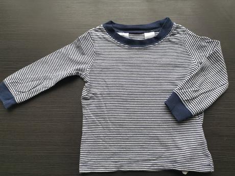 Prúžkované tričko s dlhým rukávom, carter's,80