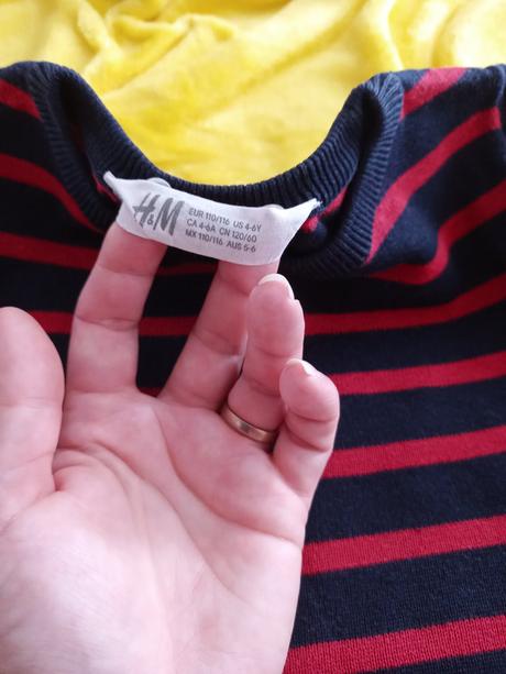 Chlapčenský pulóver, h&m,110