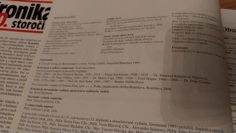 Kronika 20. storočia 1-11. - kolektiv autorov,