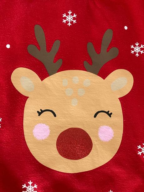 Vianočná mikina pre dievčatko, 110