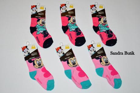 Detské ponožky minnie, 23 - 34
