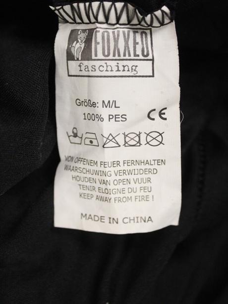 Morphsuit kostým "nemecko" veľ. m-l a,