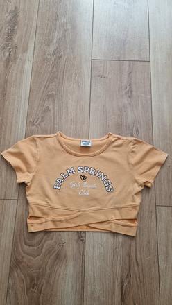 Tričko crop top veľ. 134 cm., 134