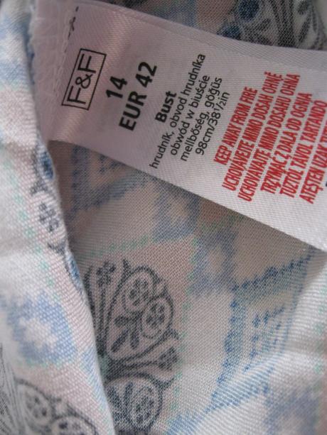 Dámska blúzka bez rukávov, l, f&f,l