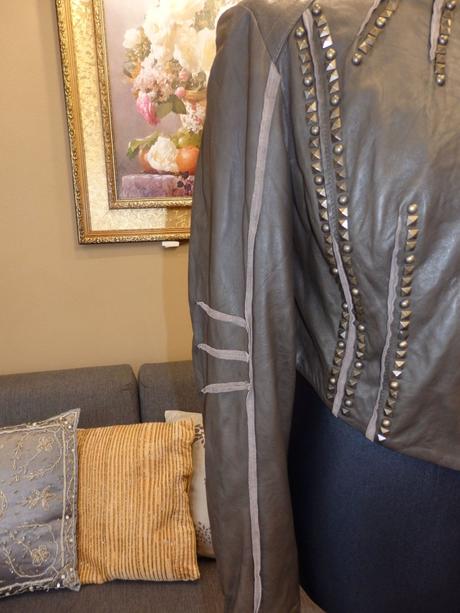 Luxusna damska kožena bunda, 40