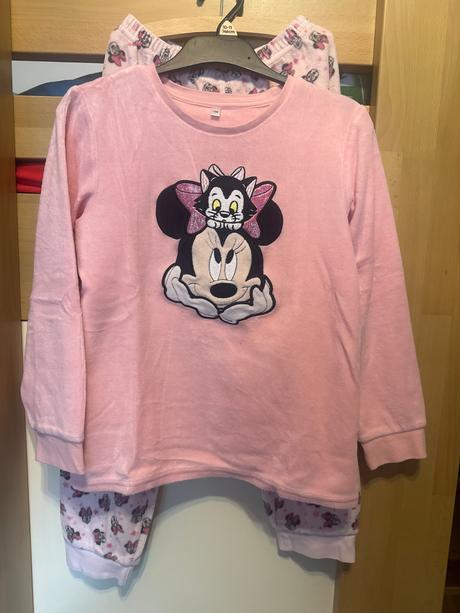 Pyžamo minnie, c&a,134