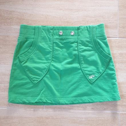 Tepláková zelená sukňa, m