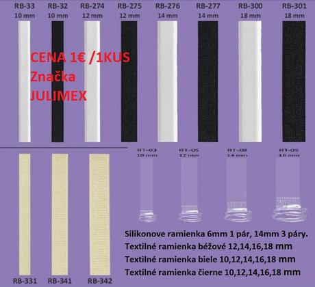 Doplnky k spodnej bielizni zo zruš.ehopu, 4xl - xxxl