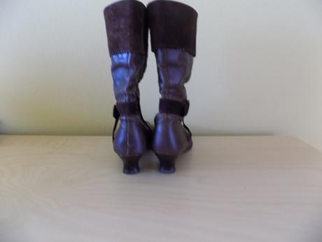 Dámske čižmy hnedé č.40, 40