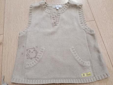 Nohavice s vestičkou, lindex,86