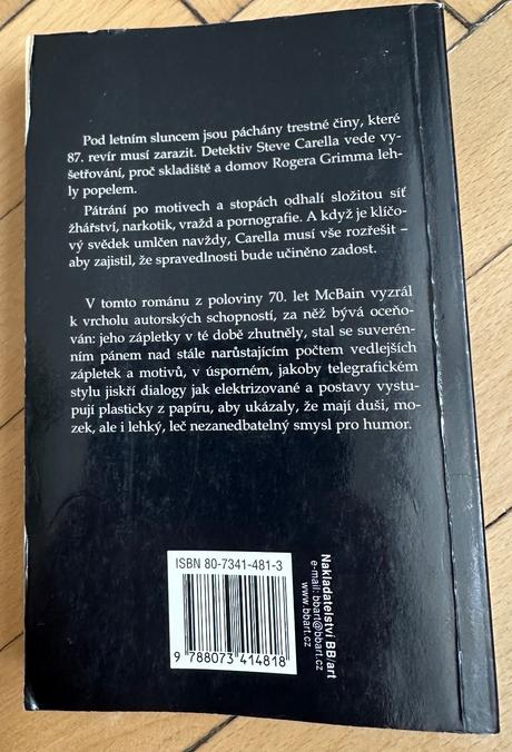 Kniha prachy ed mcbain za 1eur,