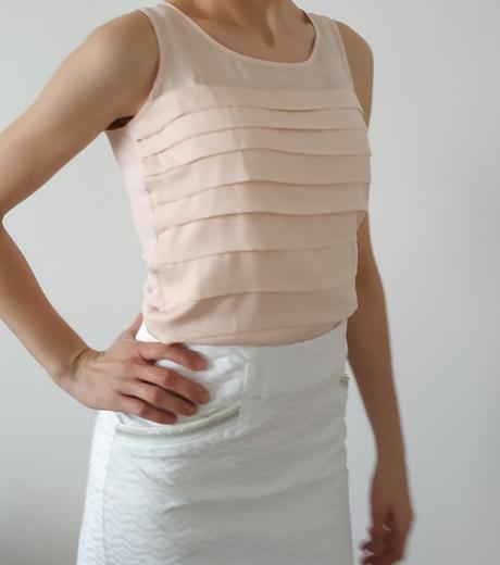 Lososove tielko top s nazbieranim orsay, vel. xs, orsay,xs