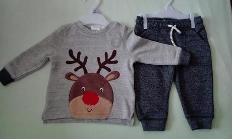 Tepláková súprava vianočná, f&f,68