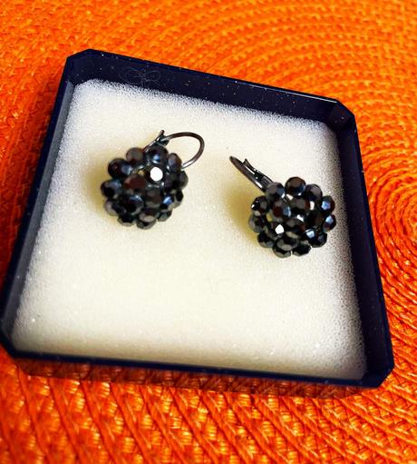 Luxusné trblietavé náušnice, 