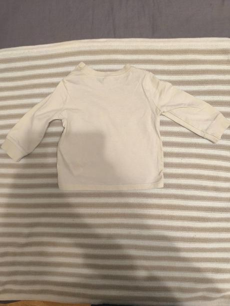 Tričko dlhý rukáv 3-6 m(62/68 cm), f&f,62