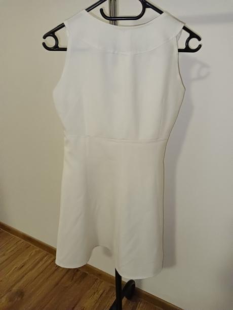 Biele tenisové šaty, s