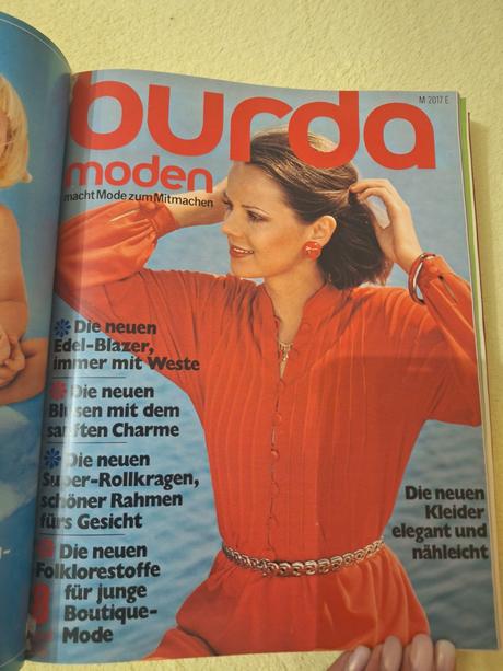 Zväzok retro burdy 1976 (2. polrok, čísla 7-12), 
