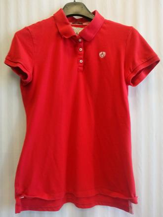 Dámsky červený elastický top, alcott, s, s