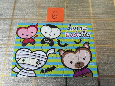 Kinder puzzle -  kus 80 centov, 