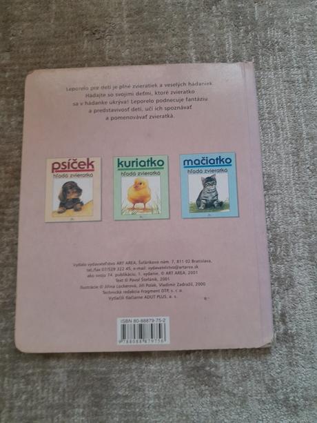 Predám detskú knižku, 