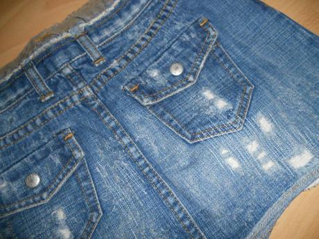 Rifľová minisukňa, topshop,xs