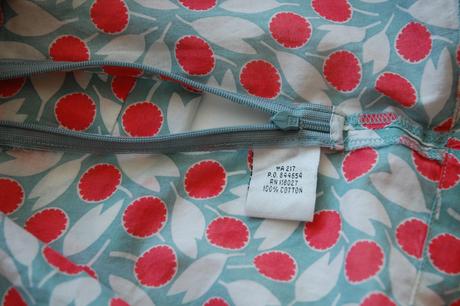 Štýlový letný top boden s čerešňovým vzorom, xl